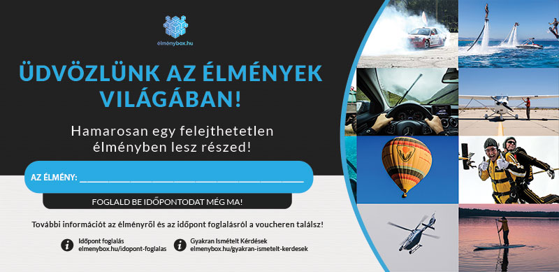 Élménybox utalvány